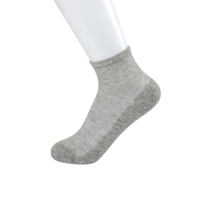 Ultradünne handgenähte, lässige Damensocken aus gekämmtem Baumwoll-Nylon-Aurethan-Farbhalbnetz