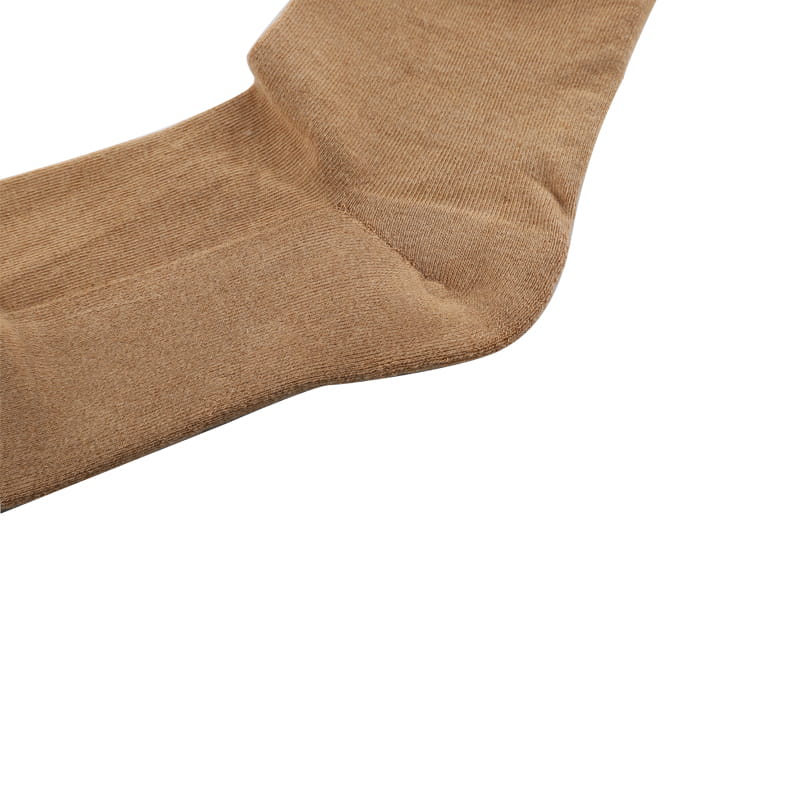 Lässige Damensocken aus weicher, naturfarbener Baumwolle