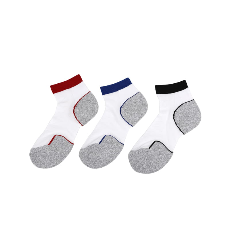 Lässige, bequeme, antibakterielle, deodorierende, atmungsaktive Mesh-Baumwoll-Funktions-Frottee-Sportsocken für Herren