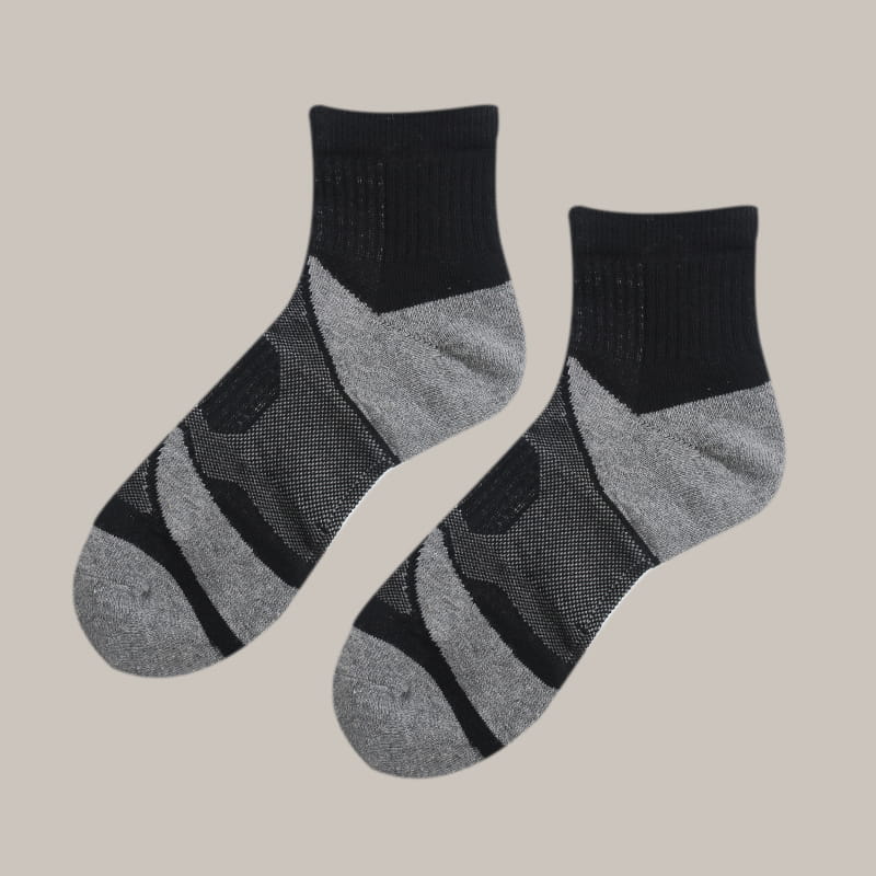 Baumwoll-Funktionsfrottee-Herrensocken für Herbst und Winter