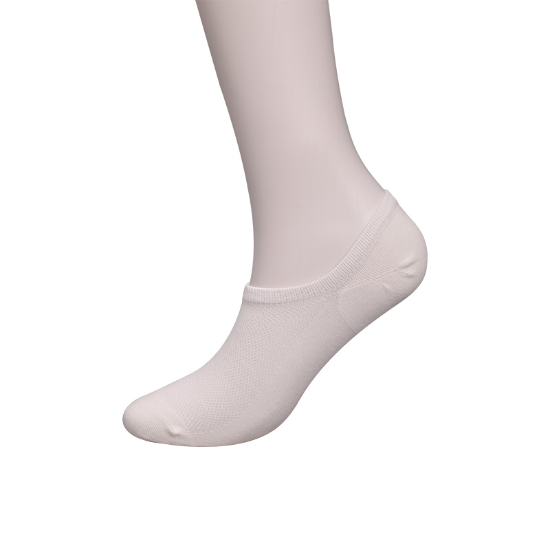 Ultradünne handgenähte Damensocken aus gekämmter Baumwolle, Nylon und Elasthan, einfarbig, halbmaschig, WSD1673