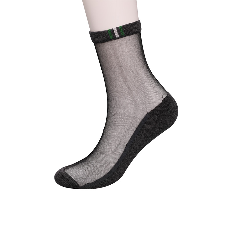 Mode lässig Frühling und Sommer Baumwollboden Herrenstrümpfe Luokou vertikal gestreifte Blumen coole rutschfeste Sohlen Herrenstrümpfe WSD2711