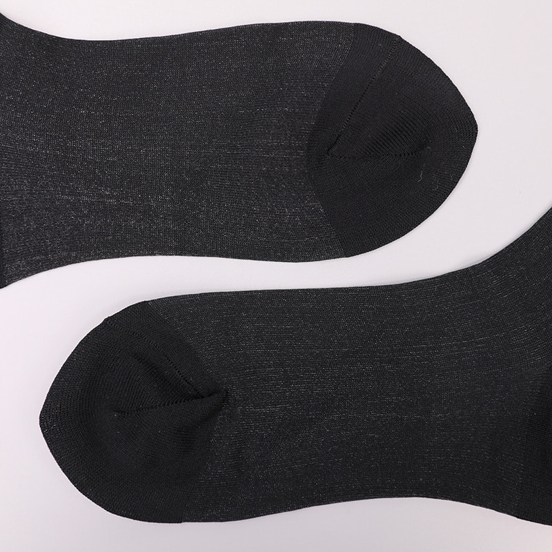 Mode transparente Nylon-Seide-Baumwoll-Unterseite Damensocken Superfeine Nylon-transparente Seiden-Damensocken Kristallseide-Damensocken WSD1946