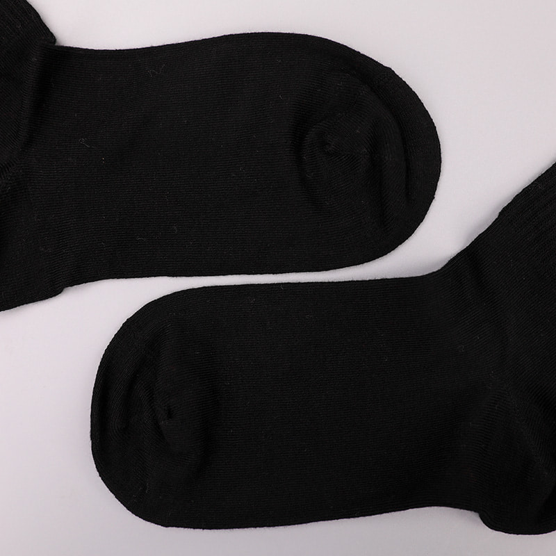 Weiches, gesponnenes Seidennylon, überzogen mit Ammoniak, 2 horizontalen Streifen und verstärkten, handgenähten Damensocken WSD1536