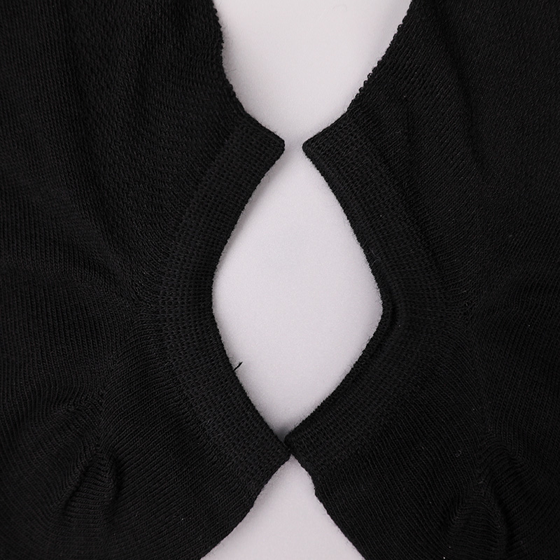 Ultradünne handgenähte Damensocken aus gekämmter Baumwolle, Nylon und Elasthan, einfarbig, halbmaschig, WSD1673