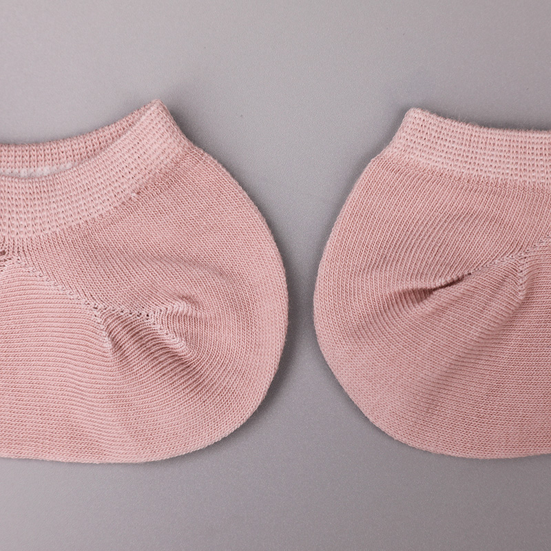 Ultradünne handgenähte Damensocken aus gekämmter Baumwolle, Nylon und Elasthan, einfarbig, halbmaschig, WSD1673
