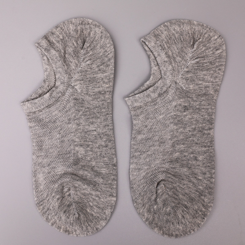 Ultradünne handgenähte Damensocken aus gekämmter Baumwolle, Nylon und Elasthan, einfarbig, halbmaschig, WSD1673