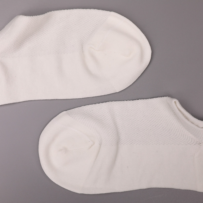 Ultradünne handgenähte Damensocken aus gekämmter Baumwolle, Nylon und Elasthan, einfarbig, halbmaschig, WSD1673