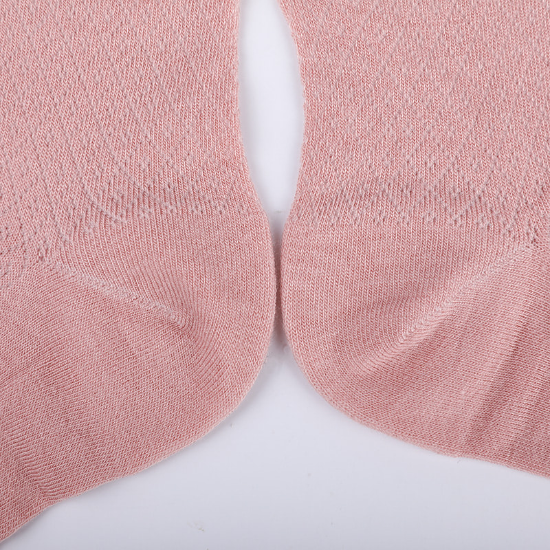 Tasche aus weichem Bambusfaser-Nylon, dünne, lässige Damensocken mit kleinen Diamanten, handgenähte Damensocken WSD1689