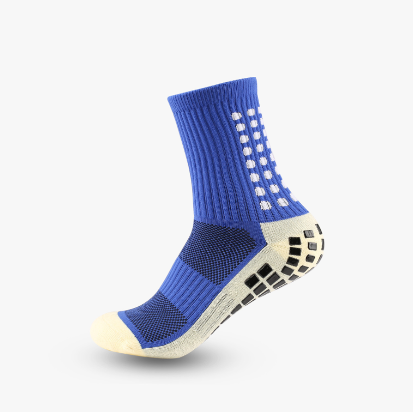 Outdoor-Laufsocken aus Silikon, rutschfeste Fußball-Performance-Sportsocken aus Baumwolle