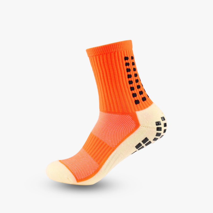 Outdoor-Laufsocken aus Silikon, rutschfeste Fußball-Performance-Sportsocken aus Baumwolle