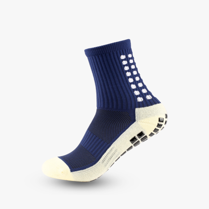 Outdoor-Laufsocken aus Silikon, rutschfeste Fußball-Performance-Sportsocken aus Baumwolle