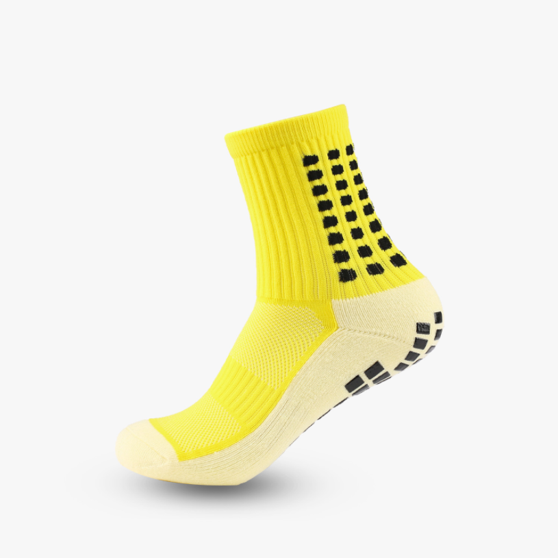 Outdoor-Laufsocken aus Silikon, rutschfeste Fußball-Performance-Sportsocken aus Baumwolle