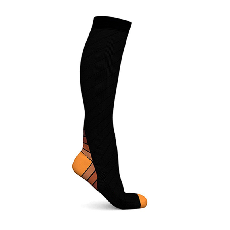 Fabrikpreis Atmungsaktive Qualität Lange Kniehohe Laufsportsocken Kompressionsstrümpfe