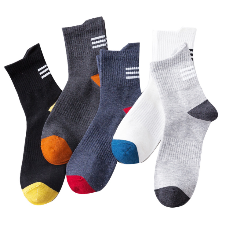 Neu eingetroffene Herrenmode aus Baumwoll-Basketball in der Sohle von Strumpfsocken