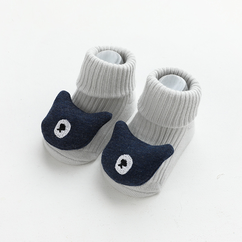 Neugeborene dreidimensionale Puppe Baby Socken Abgabe rutschfeste Baby Socken Kinderboden