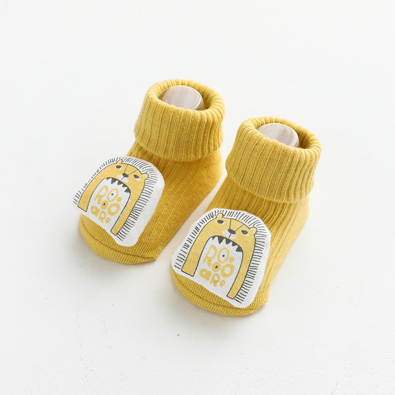 Neugeborene dreidimensionale Puppe Baby Socken Abgabe rutschfeste Baby Socken Kinderboden