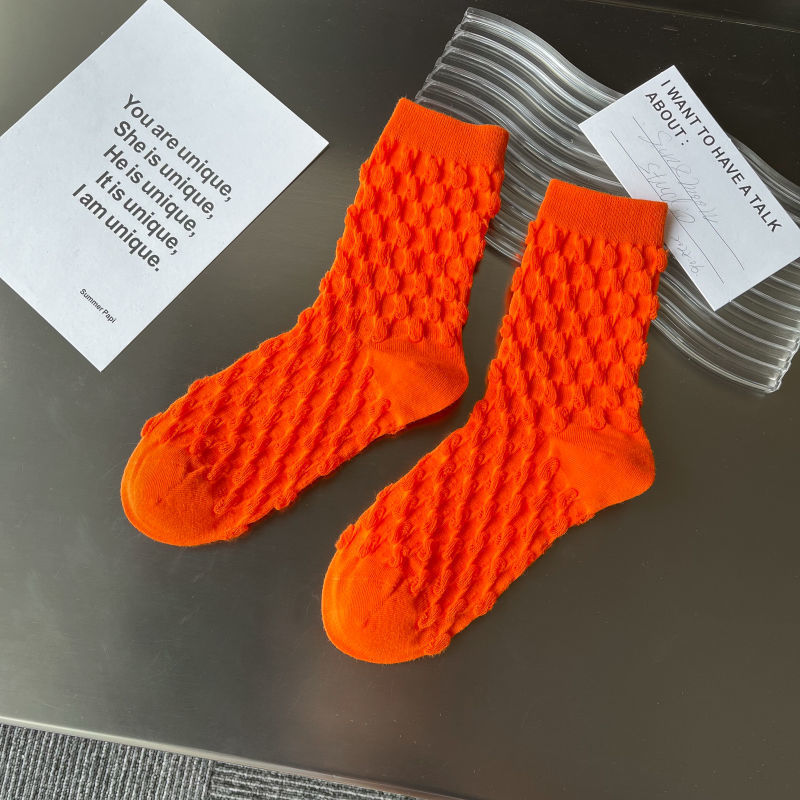 Benutzerdefinierte Baumwoll-Skateboard-Sport-Modesocken mit mehrfarbigem Design für Damen