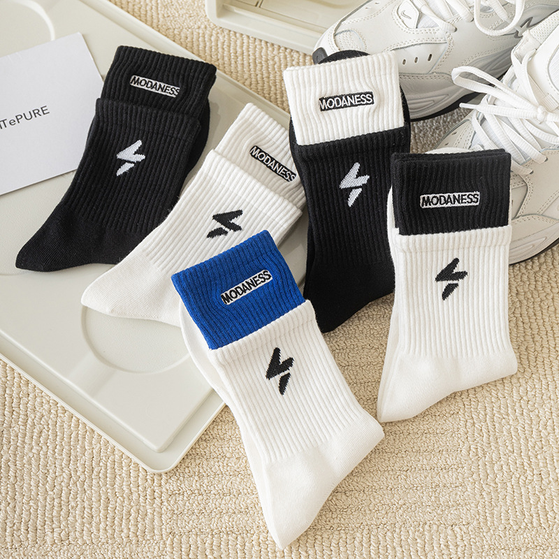 Baumwoll-Laufsneaker, hochwertige, individuelle Skateboard-Sportsocken, individuelles Logo