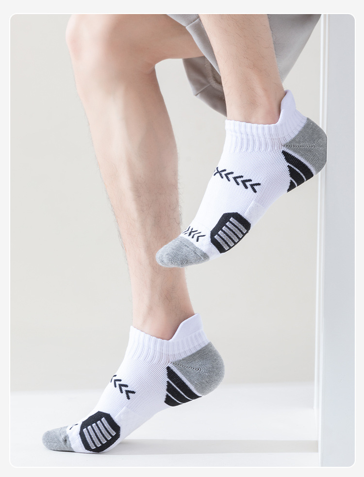 NIEDRIGE MOQ-Sneaker-Sportsocken für Herren aus Baumwolle mit individuellem Logo